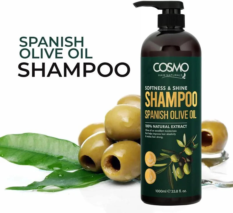 Cosmo Softness and Shine Spanish Olive Oil Szampon 1000ml