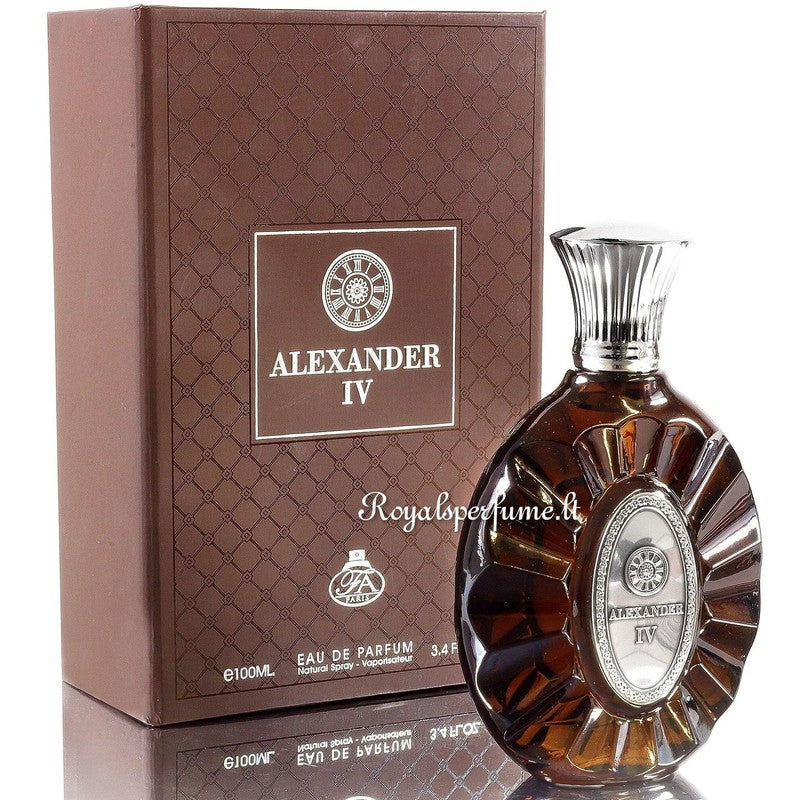 FW Alexander IV perfumed water unisex 100ml - Royalsperfume World Fragrance Perfume