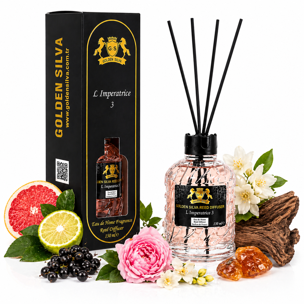 L’IMPERATRICE 3 home fragrance by Golden Silva 150ml