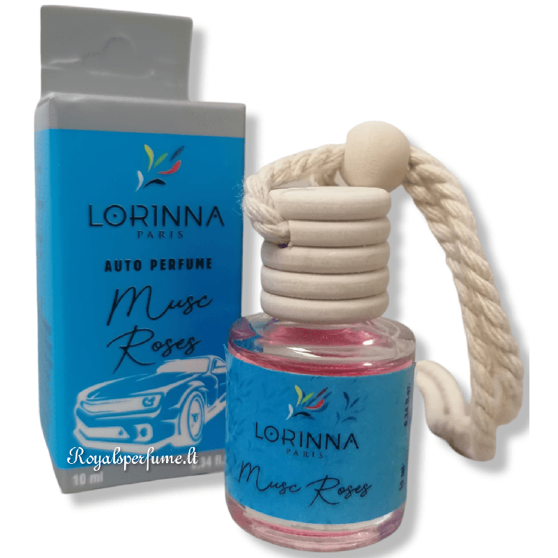 LORINNA Musc Roses car scent 10ml - Royalsperfume LORINNA Scents