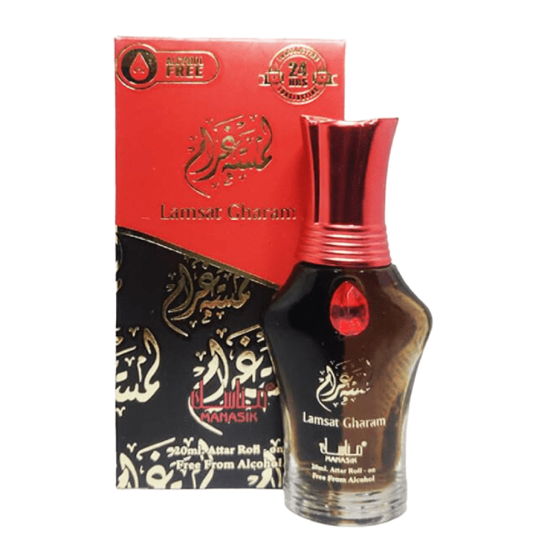 Manasik Lamsat Gharam oil perfume unisex 20ml - Royalsperfume Manasik Perfume