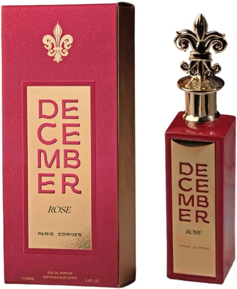 Paris Corner December Rose perfumed water unisex 85 ml